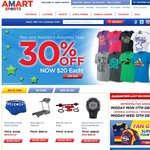Amart Sports 25% Storewide Saturday Sunday VIC Only