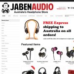 Jaben Audio Bday Sale! FREE iPhone 4/4S Cases, 10% off Storewide & $99 Noise-Cancelling!