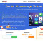 [Windows, macOS] DearMob iPhone Manager V6.6 for Free (Was A$57.95) @ Digiarty DearMob