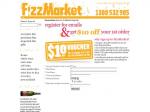 Sign up for Fizz Market and get a $10 off your first order of champagne