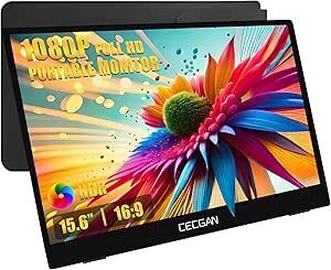 Cecgan 15.6" 1920x1080 IPS Portable Monitor $87.99 Delivered @ cecgan-au via Amazon AU