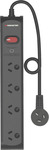 Monster 4-Socket Surge Protected Power Board $29 via Price Check/Beat Button + Delivery ($0 Click & Collect) @ The Good Guys