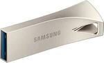 Samsung Bar Plus USB Drive Champagne Silver 128GB $19, 256GB $33 + Delivery ($0 with Prime/ $59 Spend) @ Amazon AU