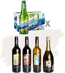 Hahn Super Dry 330ml 24 Bottles + 12 750ml Bottles of Wine: $79 + Shipping ($0 SYD C&C) @ Craft Cartel