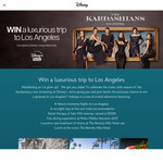 Win a 6-Night Trip for 2 to Los Angeles Worth $17,300 from Disney (Disney+ Subs)