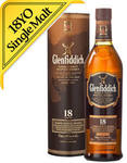 Glenfiddich 18YO Single Malt Scotch Whisky (700ml) - $99 Free P&H