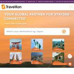 Up to 50% Off Travel SIMs + Up to 35% Off eSIMs – Europe, Japan, USA, Asia & Unlimited Plan from $3 + Free Shipping @ TravelKon