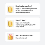 Sign up, Deposit Any Amount & Get $20 Cash Voucher, No FX Fees on up to A$2,000/Month & No Brokerage on 4 Trades @ Tiger Brokers