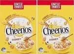 Uncle Tobys Cheerios Honey Breakfast Cereal 520g (Pack of 2) $7.50  + Delivery ($0 with Prime/ $59 Spend) @ Amazon.com.au