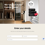 Win 1 of 3 LG Styler Packs (5 Garment Steamer + LG CordZero + $2,000 Westfield Gift Card) from LG