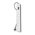 Belkin 6-Outlet (No USB) Surge Protection Strip $27.95 + Delivery ($0 with Prime/ $59 Spend) @ Amazon AU
