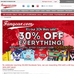 Fangear - 30% off All Merchandise 48 Hrs