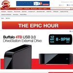Buffalo 4TB USB3.0 3.5" HDD  $169 + Shipping @ShoppingExpress.( 8 to 9 pm on Sunday 12th May)