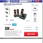 Uniden Cordless Phone Triple Pack (DECT1535+2) $58 @ TGG