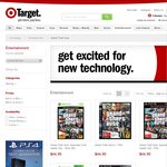Grand Theft Auto V $79 at Target PS3 or Xbox 360 