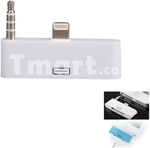77% off 8 Pin to 30 Pin Adapter with 3.5mm Audio Plug for iPhone 5/5S/5C– AU $1.99 Delivered