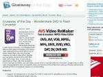 Giveaway of the Day - Wondershare DVD to Flash Converter