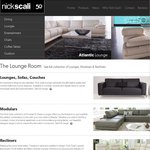 Nick Scali Lounge up to 50% off