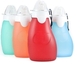 BUNDLE Sili Squeeze Reusable Pouch (120ml & 180ml) (Spill-Proof & Free-Flow) $24.95 (RRP $41.90)
