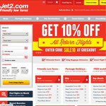 10% off Inter-Europe Flights with Jet2.com