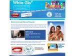 White Glo toothpaste - free sample