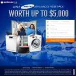 Win a Samsung Appliances Prize Pack Worth Up To $5000 from Appliances Online