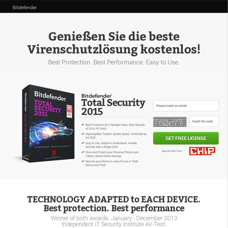 Free Bitdefender Total Security 2015