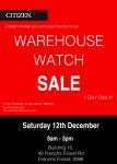 Citizen Warehouse SALE 2009!