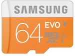 Samsung 64GB EVO Class 10 Micro SDXC Memory Card USD $22.46 (~AUD $29.47) Delivered @ GearBest