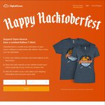 FREE: Hacktoberfest T-Shirt by Opening 4 Pull Requests @ GitHub