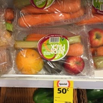 Juice Pack $0.50 @ Coles Airport West VIC (Four Carrots, a Stalk of Celery, Apple, Orange Beetroot)