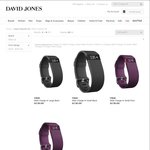 Fitbit Charge HR $130 (Was $159) @ David Jones/Dick Smith