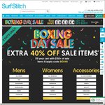 SurfStitch Boxing Day Sale - 40% of Sale Items with $150 Min Spend