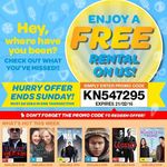 Video Ezy Express - Free Rental - Ends This Sunday