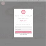 15% off Site Wide for Miss Bettina, a Newly Launched Website