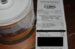 Kodak 50pk DVD-R Printable - $5.45 @ Coles