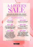 Saturday -One Day Sale for Myer One Members (Free Membership) @ Myer