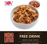 Kaki Lima: FREE Drink for Any Meal Purchase for All Singaporeans of Victoria (SOV) Members