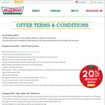20% off Krispymas Special for Online Orders on Selected Products @ Krispy Kreme [NSW, VIC, QLD & WA]