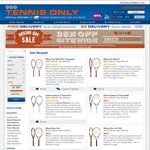 Wilson Pro Staff $154.95, Burn $117.46, BLX Two $79.95 Delivered + Many More Racquets at 25% off @ Tennis Only