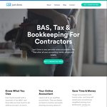 3 Months FREE Accounting with Just Done (Valued at $237)