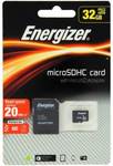 Energizer Classic 32GB Class 10 MicroSDXC with Adapter $9.00 Pick up (Lidcombe NSW, Extra for Delivery) @ Mwave