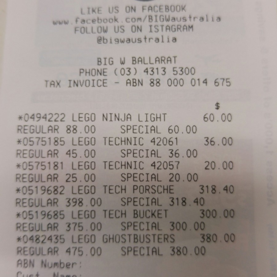 20% off All LEGO @ Big W Porsche $318.4, Ghostbusters HQ $380 ...
