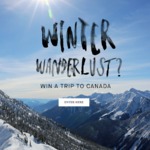 Win a Trip for 2 to Canada Worth over $12,000 [Open to Australians Aged between 18 and 29 Years on or before January 22 2018]
