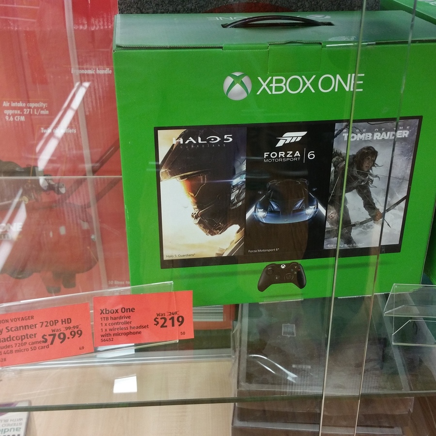 Xbox One 1TB Console Bundle Clearance $219 @ ALDI - OzBargain