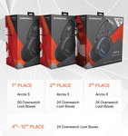 Win 1 of 3 SteelSeries Arctis Headsets and Overwatch Loot Boxes from SteelSeries
