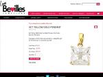 Bevilles 9ct Yellow Gold Pendant $9.99 with free standard shipping