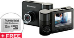 Dash Cam Transcend DrivePro 520 Dual Lens $249 Delivered - Kogan