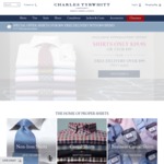 Charles Tyrwhitt - 3 Shirts for $99 Including Shipping