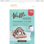 $10 Waffles @ Lindt Chocolate Café (NSW/VIC)
